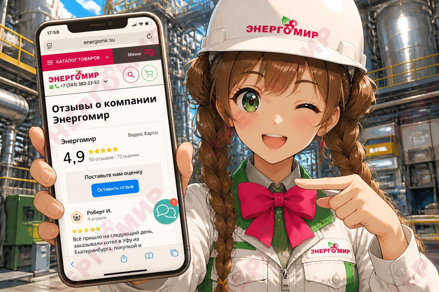 Поделитесь вашим мнением о нас!